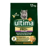 Croquettes Pour Chat Adulte Stérilisé Poulet ULTIMA
