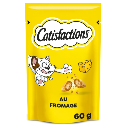 Friandises Pour Chat Adulte Fromage CATISFACTIONS