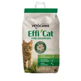 Litière pour Chat Agglomérante Paille Douce et Charbon Actif Effi'Cat VETOCANIS