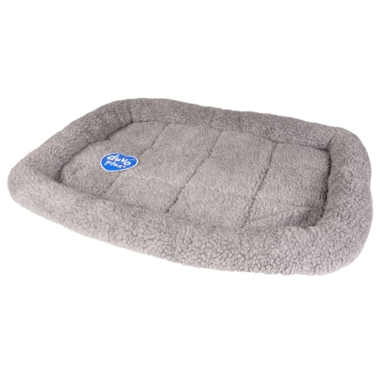 Coussin Pour Chien Gris Ultra Doux Pliable DUVO+