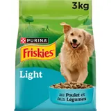 Croquettes Pour Chien Adulte Toutes tailles Allégé Poulet Légumes FRISKIES