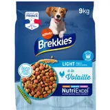 Croquettes Pour Chien Adulte Toutes tailles Digestion facile Allégé Volaille BREKKIES