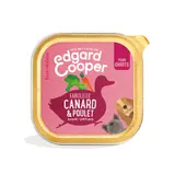 Pâtée Pour Chien Junior Sans céréales Canard Poulet EDGAR & COOPER