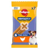 Dentastix à Mâcher Pour Chien Petit <10kg Hygiène Bucco Dentaire PEDIGREE