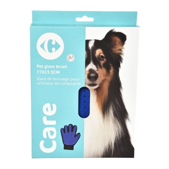 Gant de brossage Pour Chien Et Chat CARREFOUR CLASSIC'