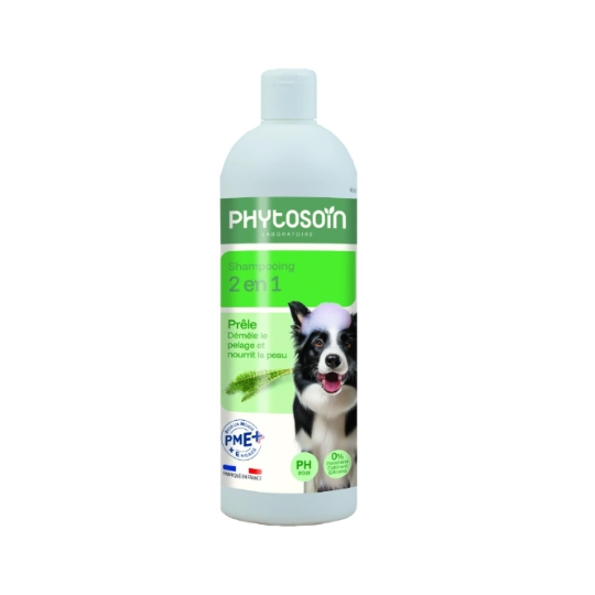 Shampooing Chien 2 en 1 Prêle PHYTOSOIN