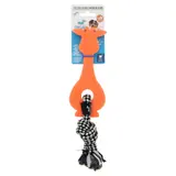Girafe de Dentition Orange pour Chien FIDELAMI