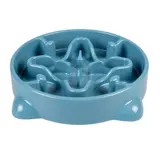 Gamelle Anti-Glouton 700ml - M -25,5x25,5x5cm Pétrole DUVOPLUS