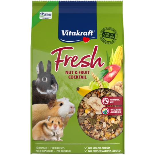 Aliment Pour Rongeur Noix Et Fruit Cocktail Fresh Super Nut VITAKRAFT