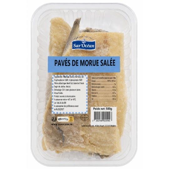 Pavé de Morue Salée