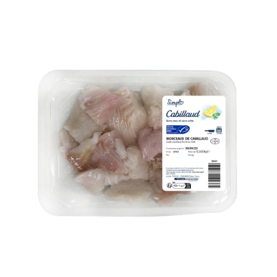 Morceaux de Cabillaud de cabillaud SIMPL