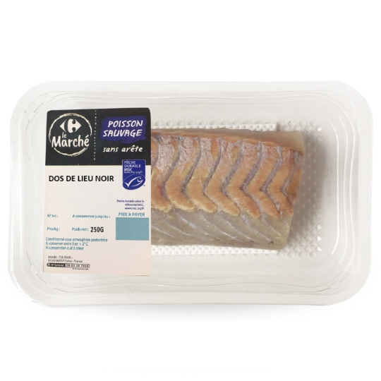 Dos de Lieu Noir MSC Sans Arêtes CARREFOUR LE MARCHE