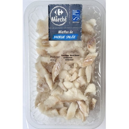 Miettes de Morue Salée ASC CARREFOUR LE MARCHE