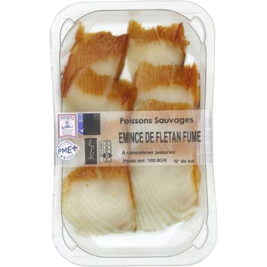 Emincés de Flétan Fumé FOURNIER FILS