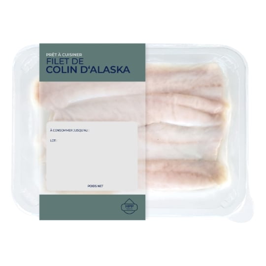 Filet de Colin d'Alaska d'Alaska