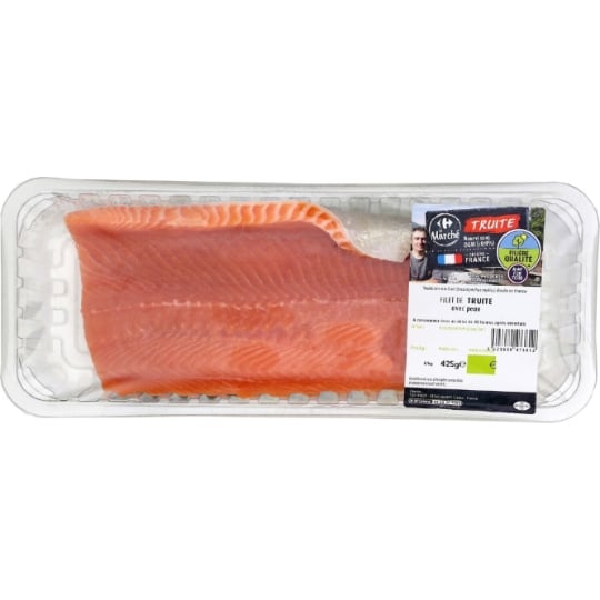 Filet de Truite Avec Peau FILIERE QUALITE CARREFOUR