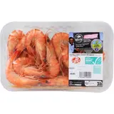 Crevettes de Madagascar Entière Label Rouge ASC CARREFOUR LE MARCHE
