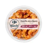 Crevettes Décortiquées Paprika Fumé, Tomates et Basilic CARREFOUR LE MARCHE
