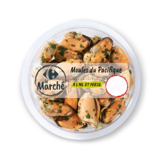 Moules à l'Ail et au Persil CARREFOUR LE MARCHE