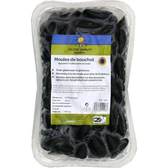 Moules de Bouchot FILIERE QUALITE CARREFOUR