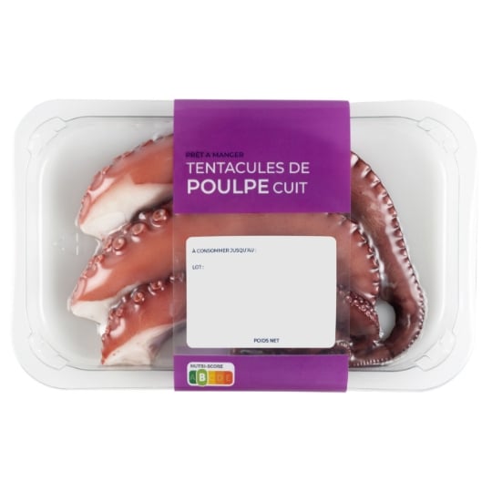 Tentacules de Pouple Cuites