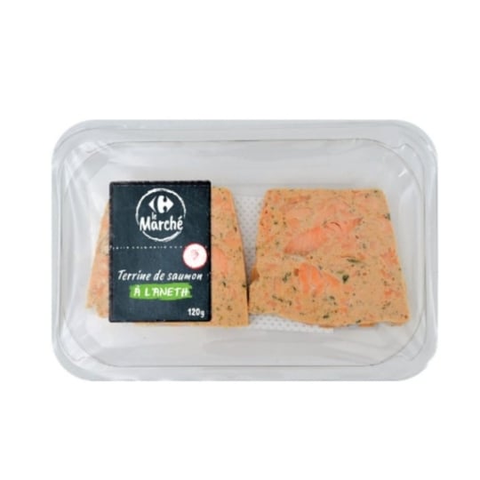 Terrine de Saumon à L'aneth CARREFOUR LE MARCHE