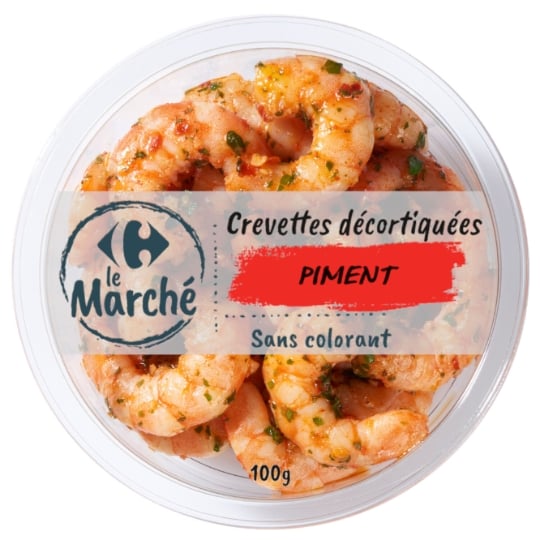 Crevettes Décortiquées Sauce Piment CARREFOUR LE MARCHE