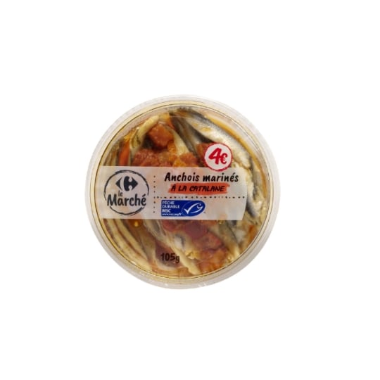 Filet d'Anchois à la Catalane CARREFOUR LE MARCHE