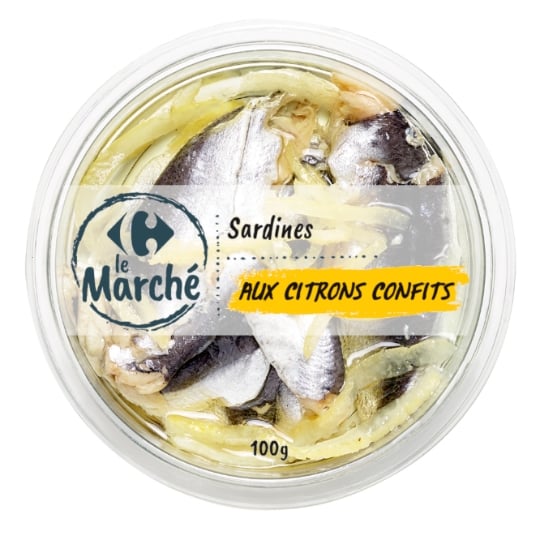 Sardine Citron Confit CARREFOUR LE MARCHE