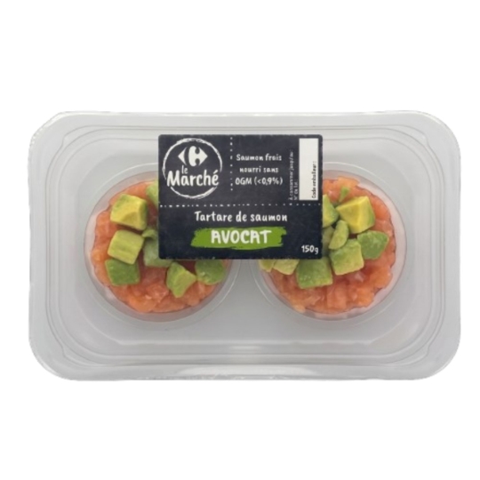Tartare de Saumon et Avocat CARREFOUR LE MARCHE
