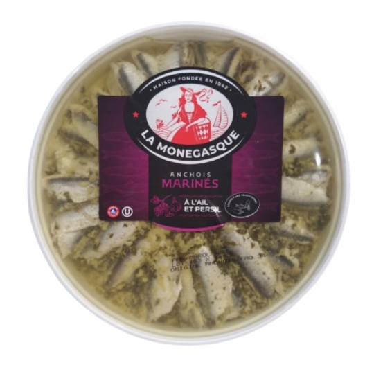 Anchois Marinés à L'ail et Persil