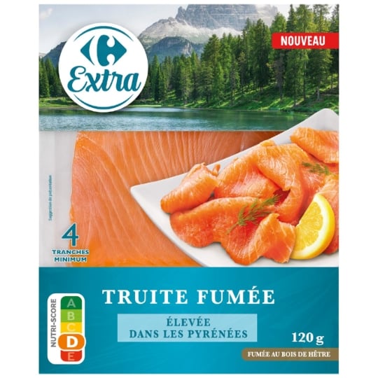 Truite Fumée des Pyrénées CARREFOUR EXTRA