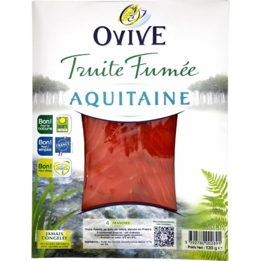 Truite Fumée d'Aquitaine OVIVE