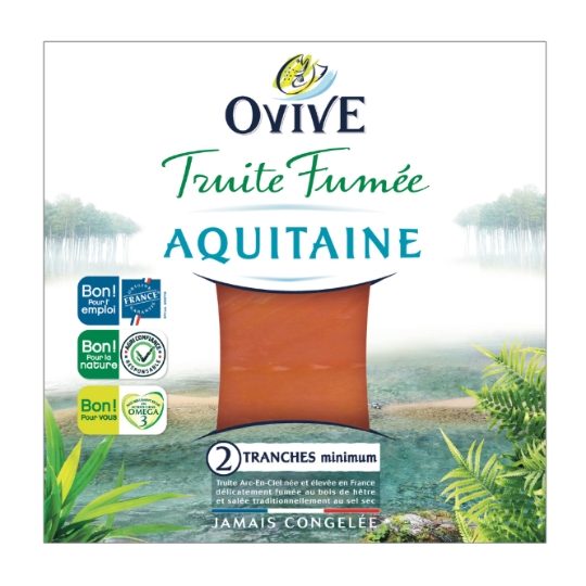 Truite Fumée d'Aquitaine OVIVE