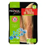 Filets de Truite Fumée Bio Fumaison à l'Ancienne FRANGIL GOURMET