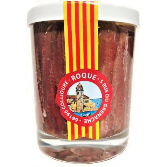 Filets d'anchois huile tournesol ANCHOIS ROQUE