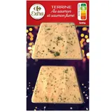Terrine Saumon et Saumon Fumé CARREFOUR EXTRA