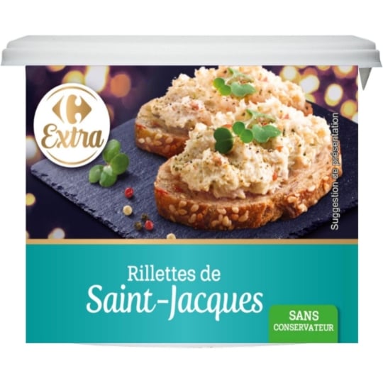 Rillettes de Saint-Jacques CARREFOUR EXTRA