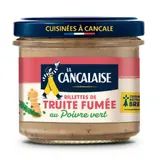 Rillettes de Truite Fumée au Poivre Vert LA CANCALAISE
