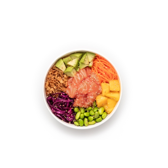 Poke Bowl Saumon Sauce Sésame SUSHI DAILY