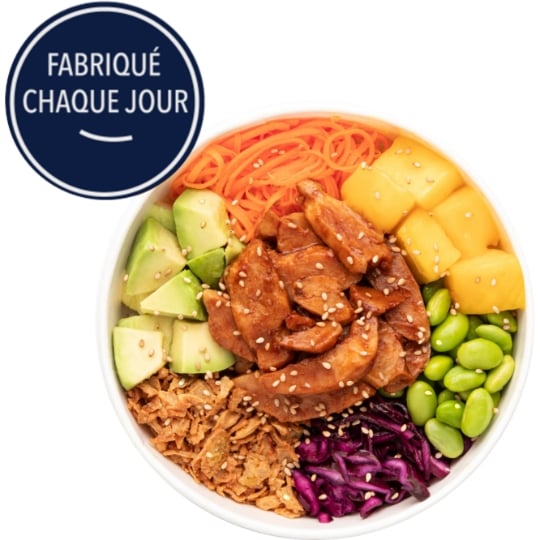 Poke Bowl Poulet Teriyaki SUSHI DAILY
