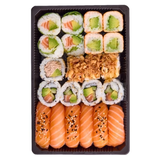 Sushis Assortiment de Sushi, Maki et Soja IZAKAYA