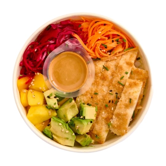 Poke Bowl Poulet Katsu IZAKAYA