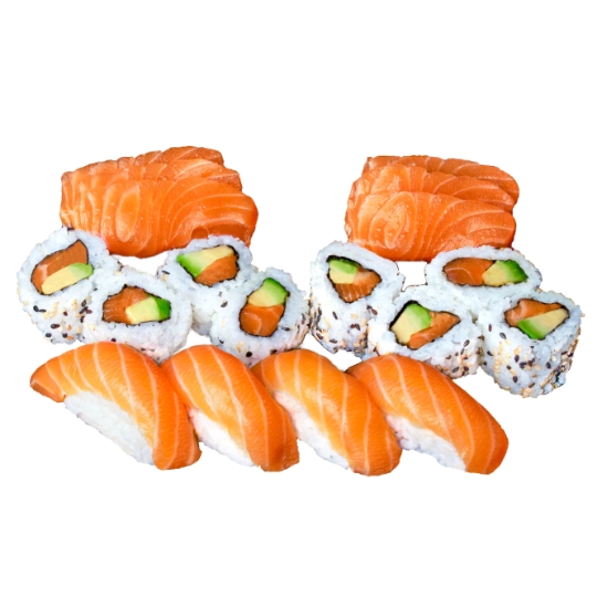 Sushis Menu Saumon Mix PAPYLEE