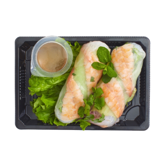 Rouleau de Printemps à la Crevettte SUSHI MARKET