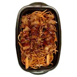 Plat cuisiné Yakitori Nouille sauce Soja
