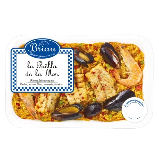 Plat Cuisiné : Paëlla de la Mer MAISON BRIAU