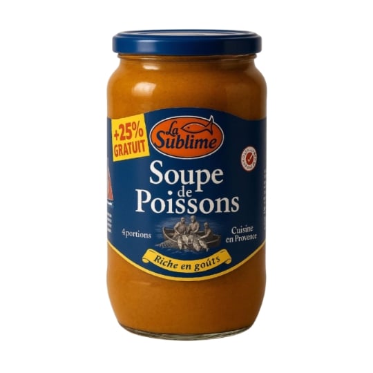 Soupe de Poissons de Poisson LA SABLAISE