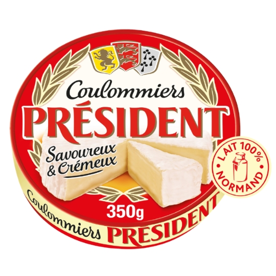 Fromage Coulommiers Savoureux Et Crémeux PRESIDENT