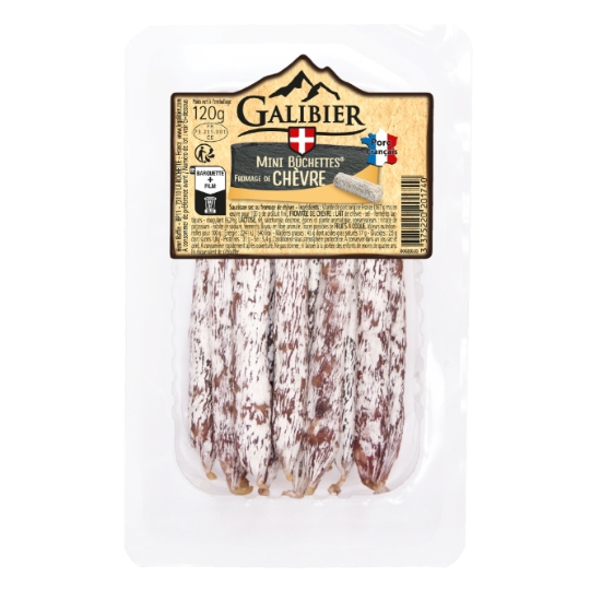 Mini Saucissons au Fromage de chèvre LE GALIBIER